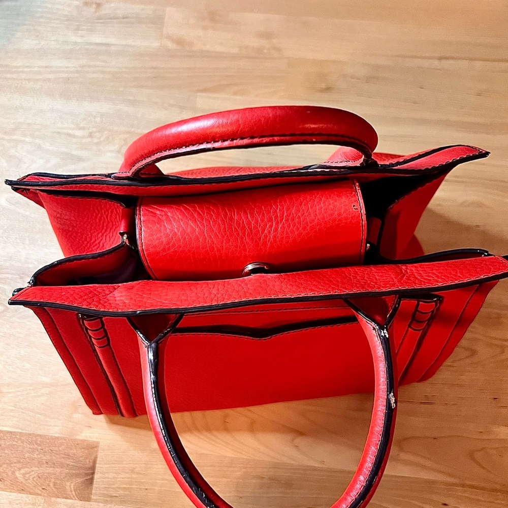 Kate Spade New York Claremont Drive Marcella Leather Tote Red ❤️‍🔥❤️‍🔥 - Picture 9 of 13